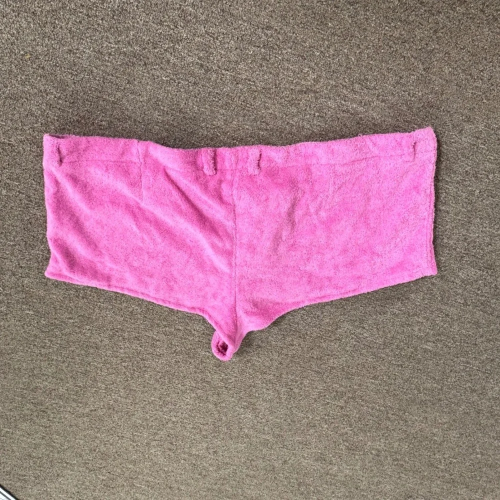 SKIMS Terry Cover-Up Short Short Neon Orchid Pink CU-SHO-4338 Womens 3X New